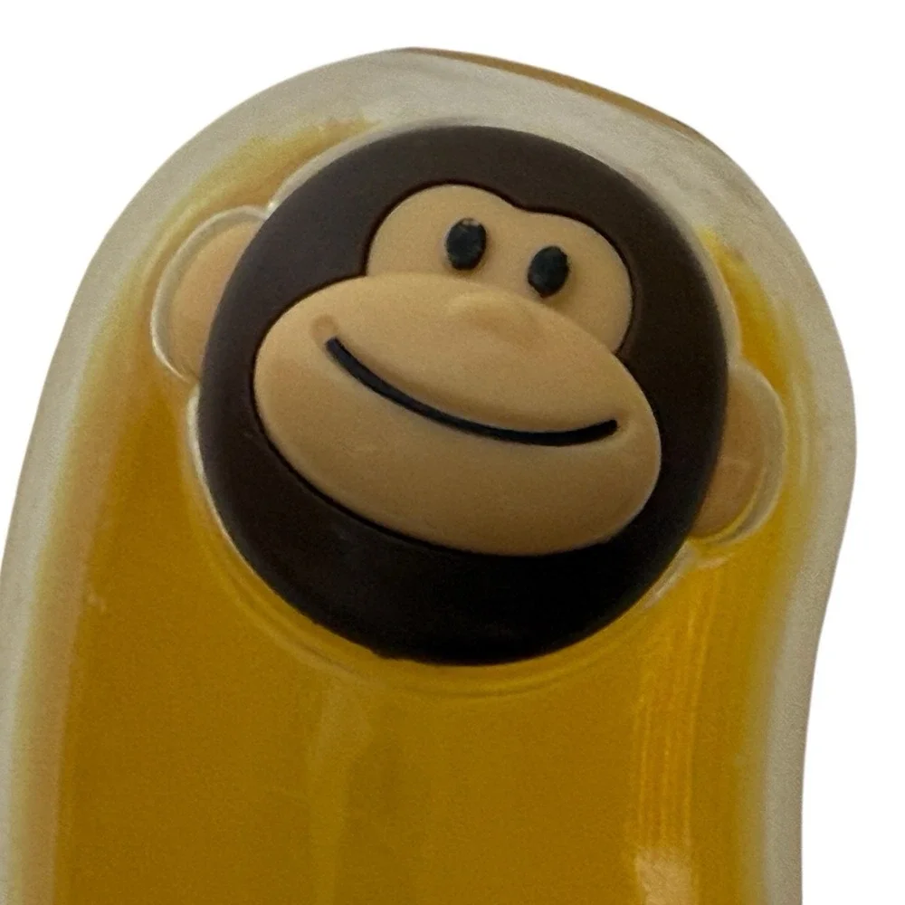 Joie Monkey Banana Pod Storage School Lunch Container Set‎ of 2 Plastic